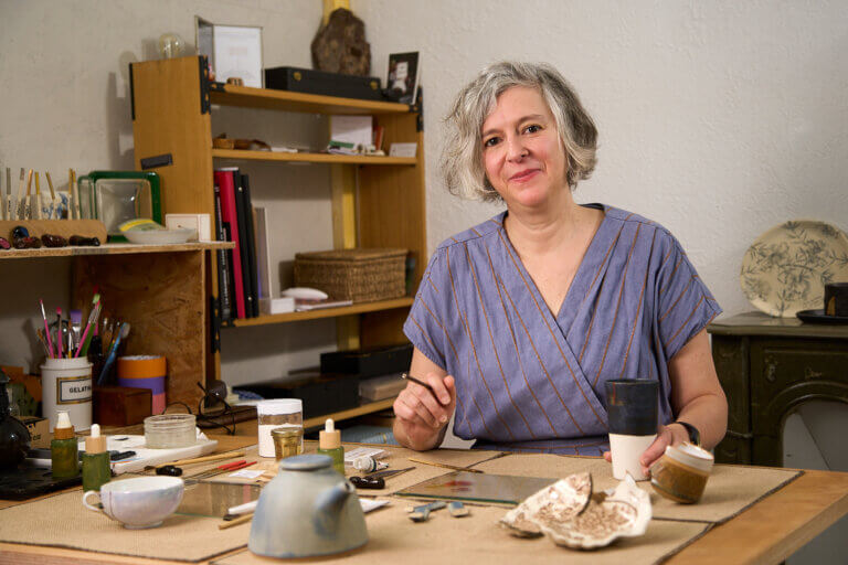 Portrait de Clotilde Cornut atelier Tonoko